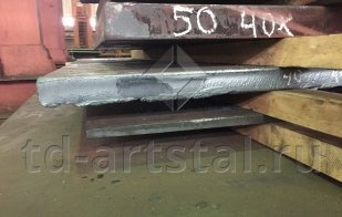 Лист 50 мм сталь ст. 40х горячекатаный (гк) в Асбесте