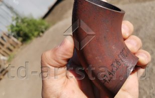 Отвод 42,4х3,6 стальной 45 гр. ст.09г2с в Ульяновске